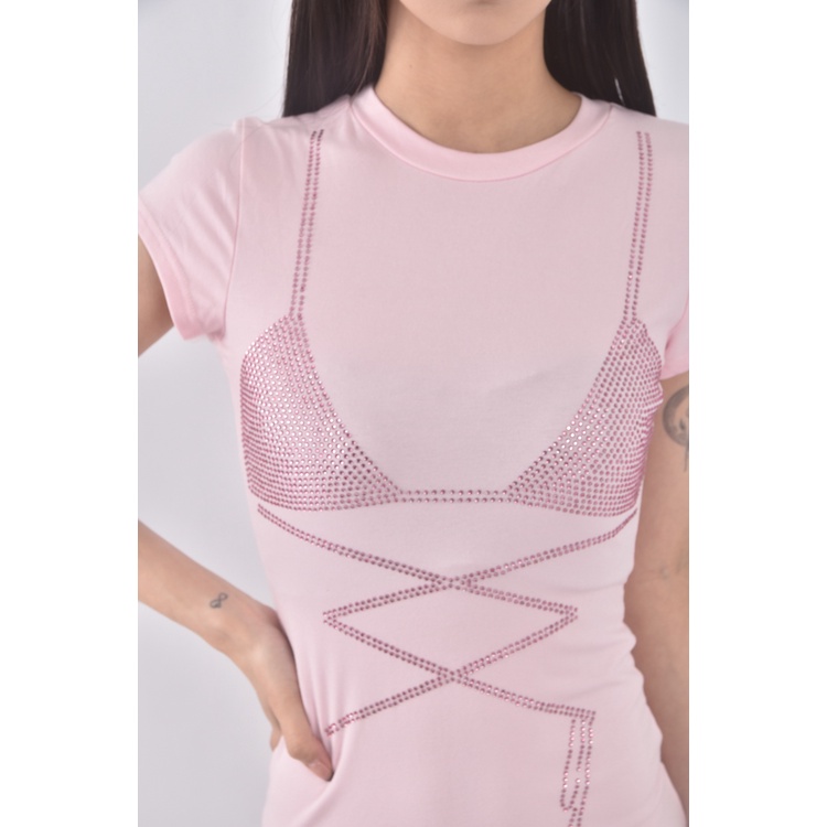 (S) 【智恩私服】比基尼粉色洋裝二手衣, , large