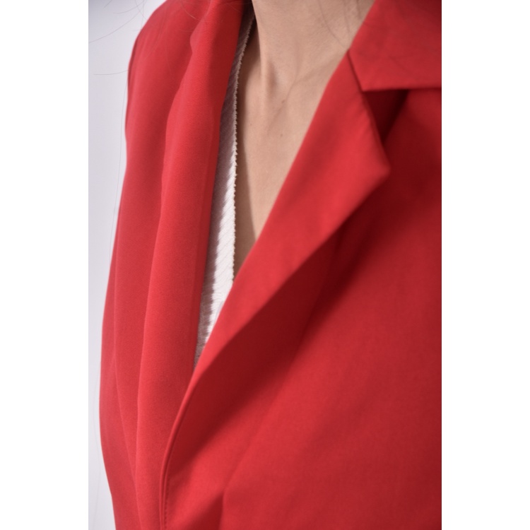 (M) 【安于晴Charlene私服】anirek西裝紅色套裝二手衣, , large