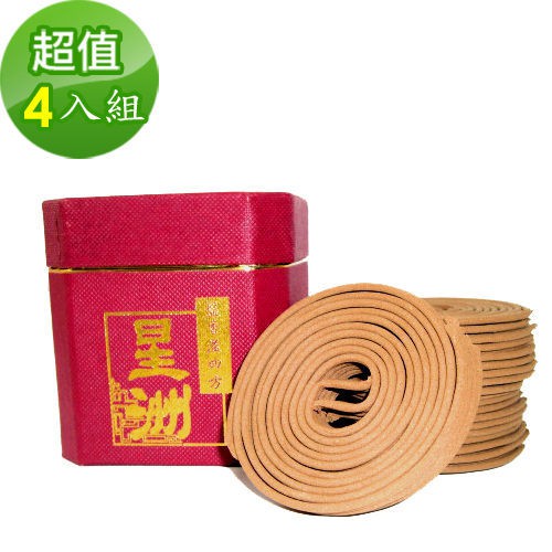 【金發財香品】星洲沉盤香小盤-4H( 4入組-盤香系列), , large
