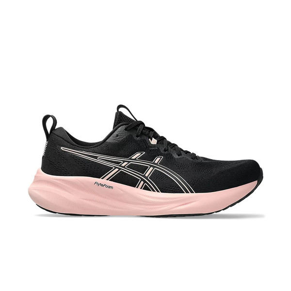 Asics Gel-pulse 16 女 慢跑鞋 彈力 支撐 緩震 黑 粉紅 [1012B755-001], , large