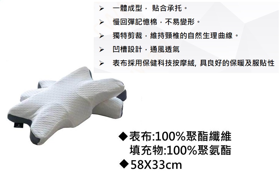 FOADI 慢回彈護頸記憶蝴蝶枕 辦公室必搶！蝴蝶枕三合一神器 | 不落枕記憶枕 | 釋壓記憶枕「午睡枕＋護腰墊＋前靠墊＝一枕多用，舒壓整天！, , large