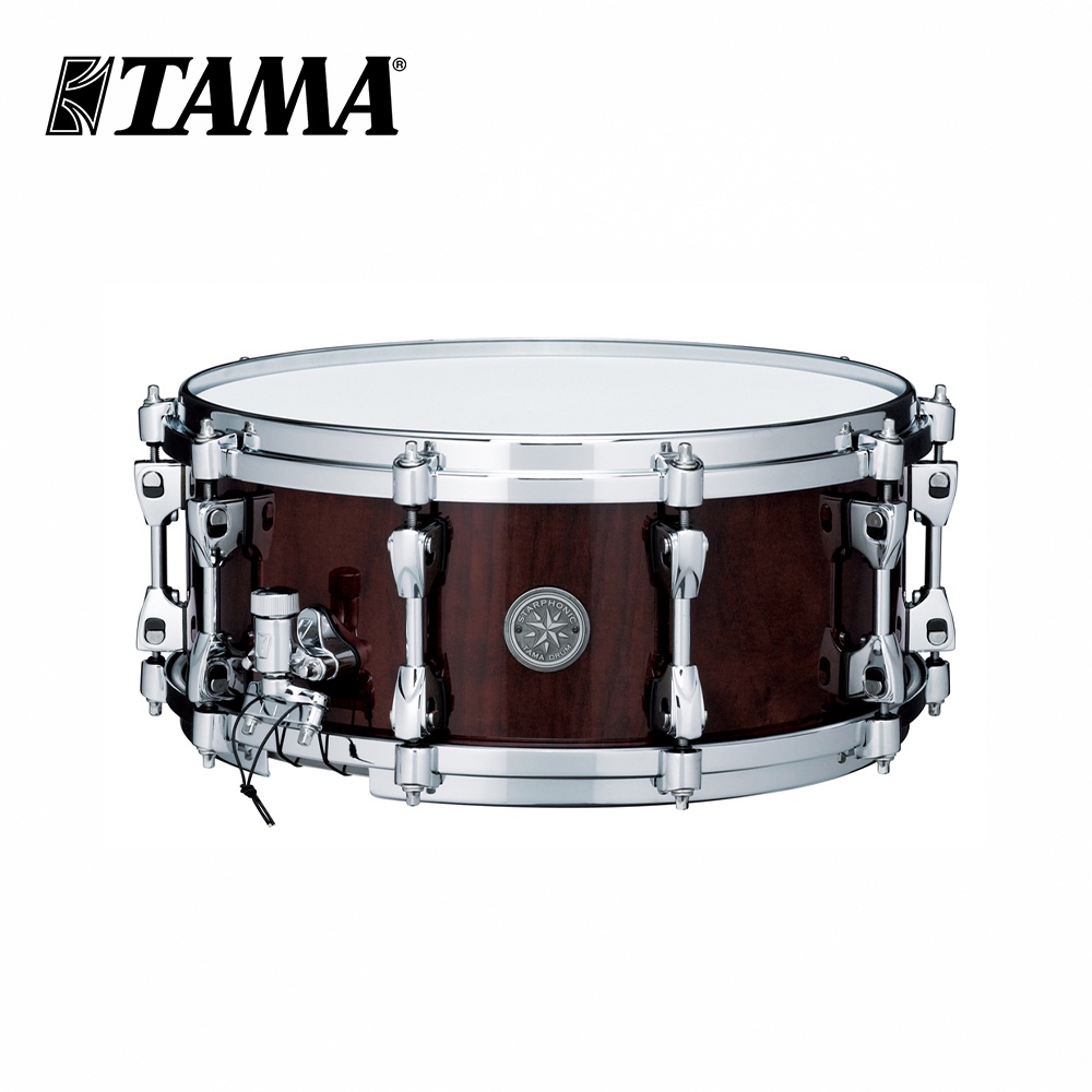 TAMA PWN146-NWN Starphonic Walnut 14"x6" 限量胡桃木小鼓【敦煌樂器】, , large