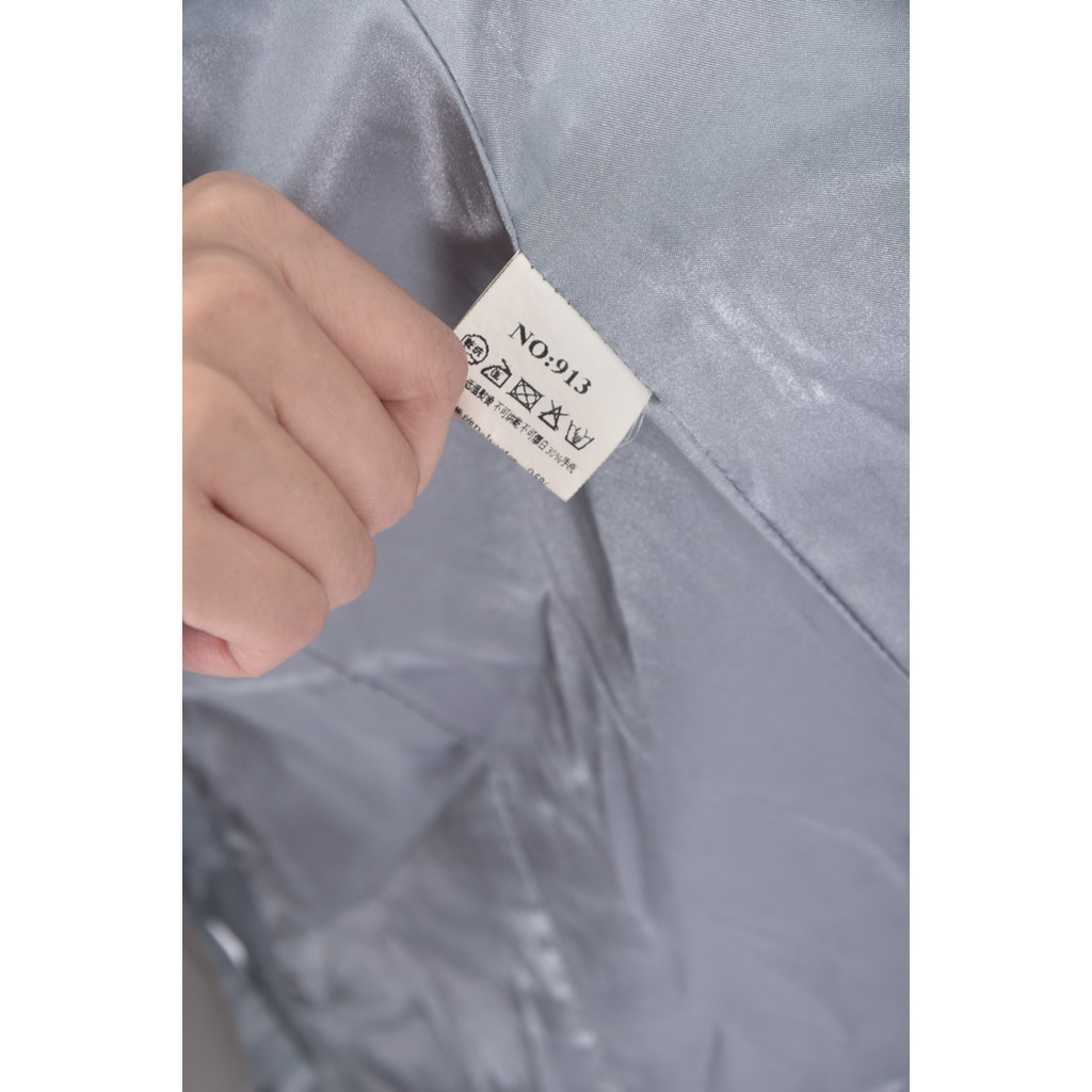(M) town wear長版藍色外套二手衣, , large