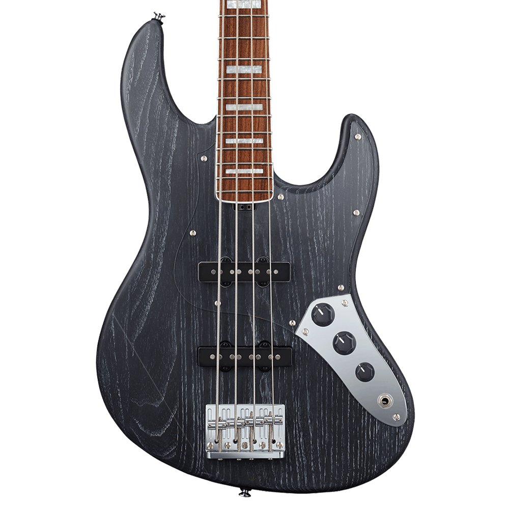 ESP GrassRoots G-AMAZE DLX MS ASH 電貝斯 黑透白木紋【敦煌樂器】, , large