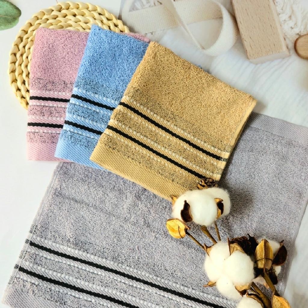 [Kaimei Cotton Industry] 12 entered into the group, random and excellent ❗Great value for a dozen❗ MIT made in Taiwan 10 taels of European-colored square scarf, , large