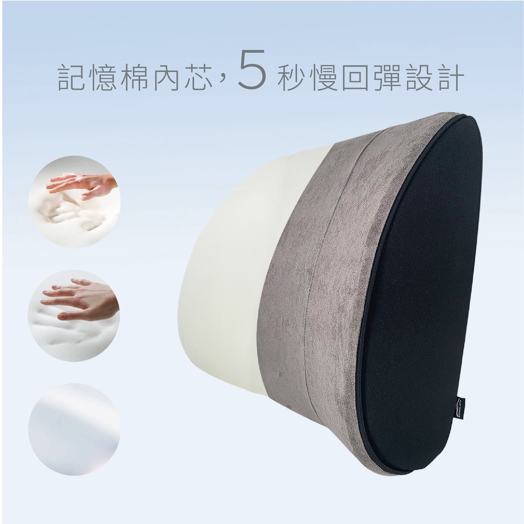 [CARSTER] 通用座椅記憶棉腰枕, , large
