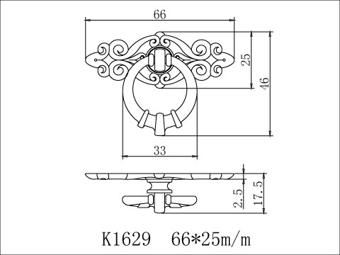 Pull Ring Handles, , large