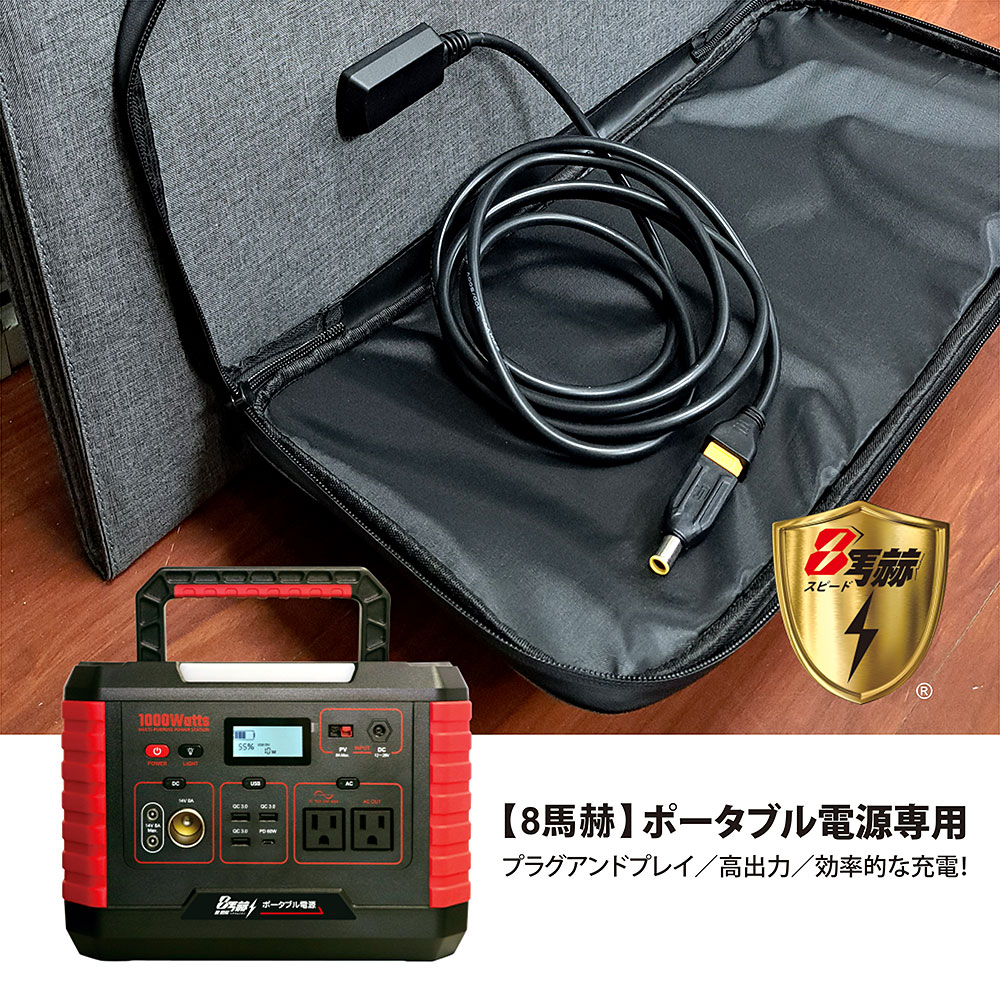 KOTSURU 8馬赫 200W可折疊便攜式手提太陽能板 適用攜帶式儲能電源(戶外露營 限電 停電), , large