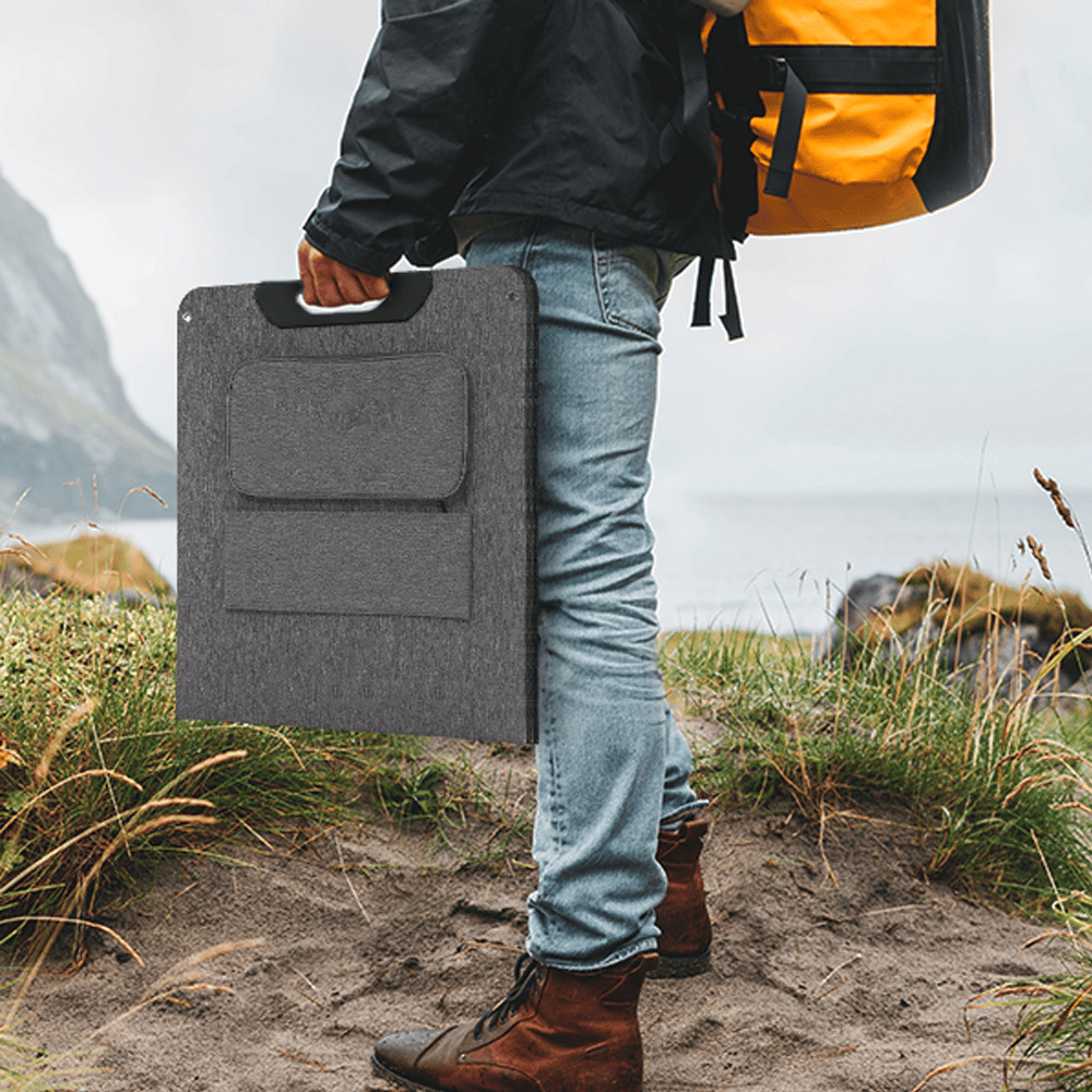 【iSOLAR】200W輕型可折疊太陽能板 特惠價現省$1000 輕量 露營 登山 車泊 旅行 戶外充電 太陽能充電板 備用電源 充電器 便攜環保綠能, , large