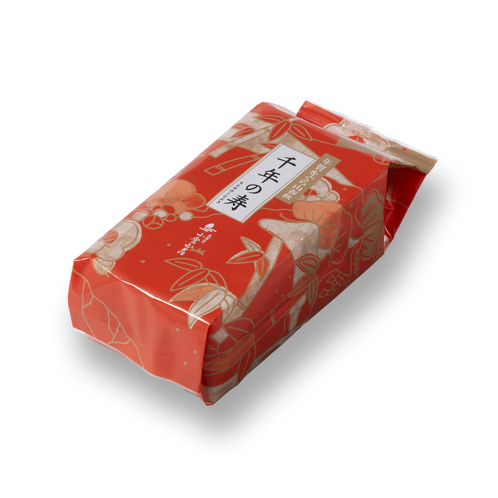 【小倉山莊】新年限定 千年之壽  山春秋 仙貝禮袋 14入/袋, , large