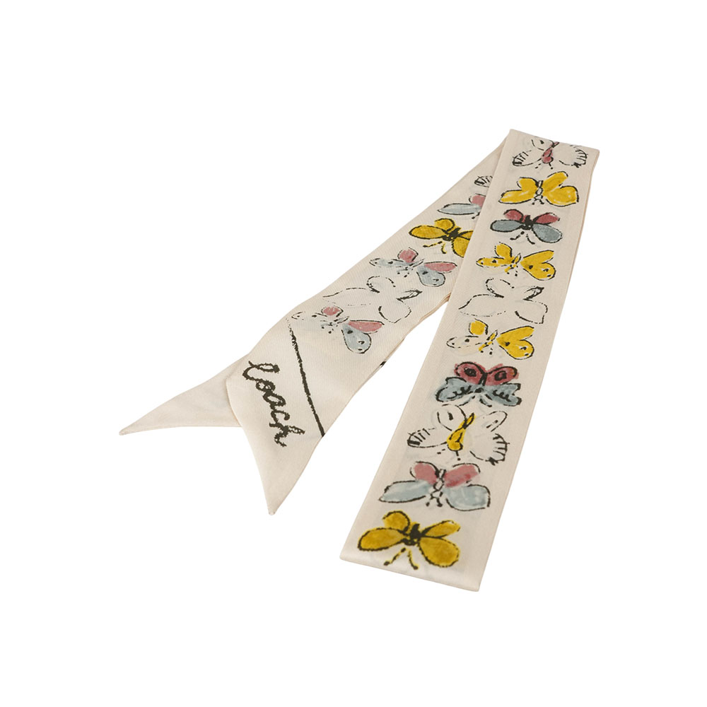 Silk scarf, , large