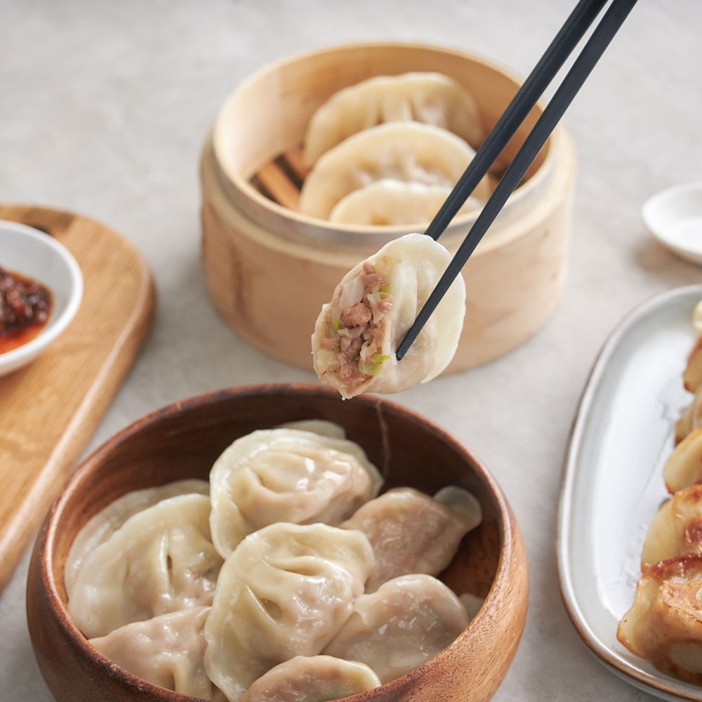 Vegan Plant-Based Meat Dumplings, , large