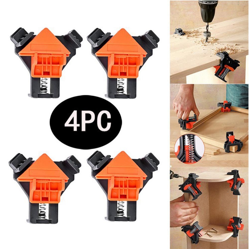 Woodworking right-angle clamp 90 degrees, , large