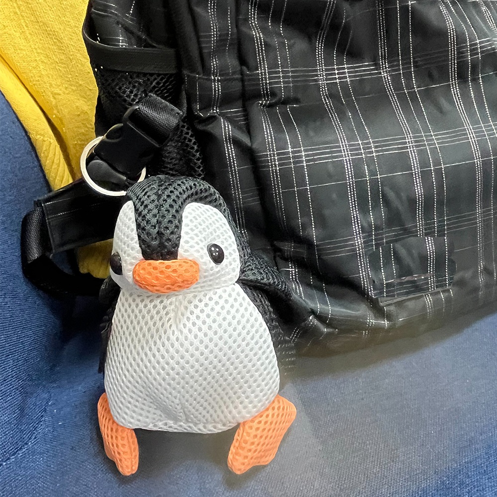 【可愛造型 可機洗 透氣抗菌】零錢包 吊飾 鑰匙圈吊飾 禮物 交換禮物 包包吊飾【加贈購物袋顏色隨機】, , large