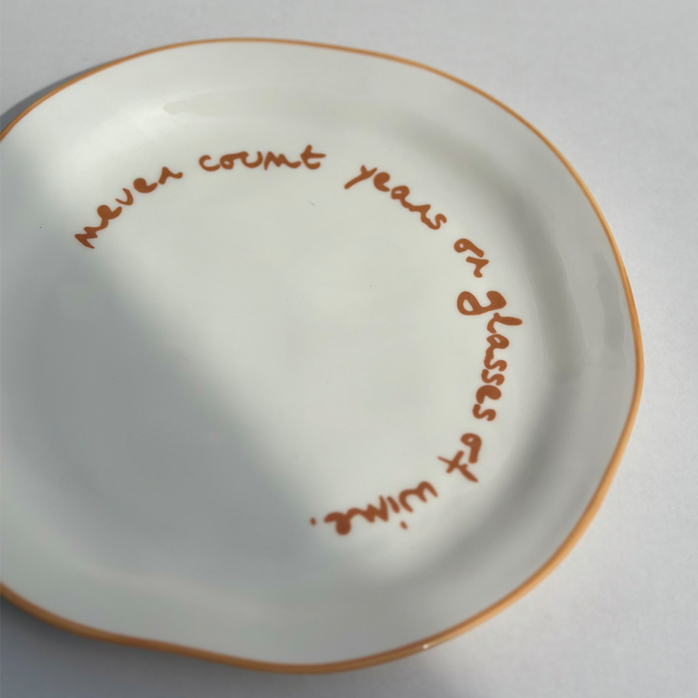 【英國 MÆGEN】陶瓷主題餐盤-橘, , large