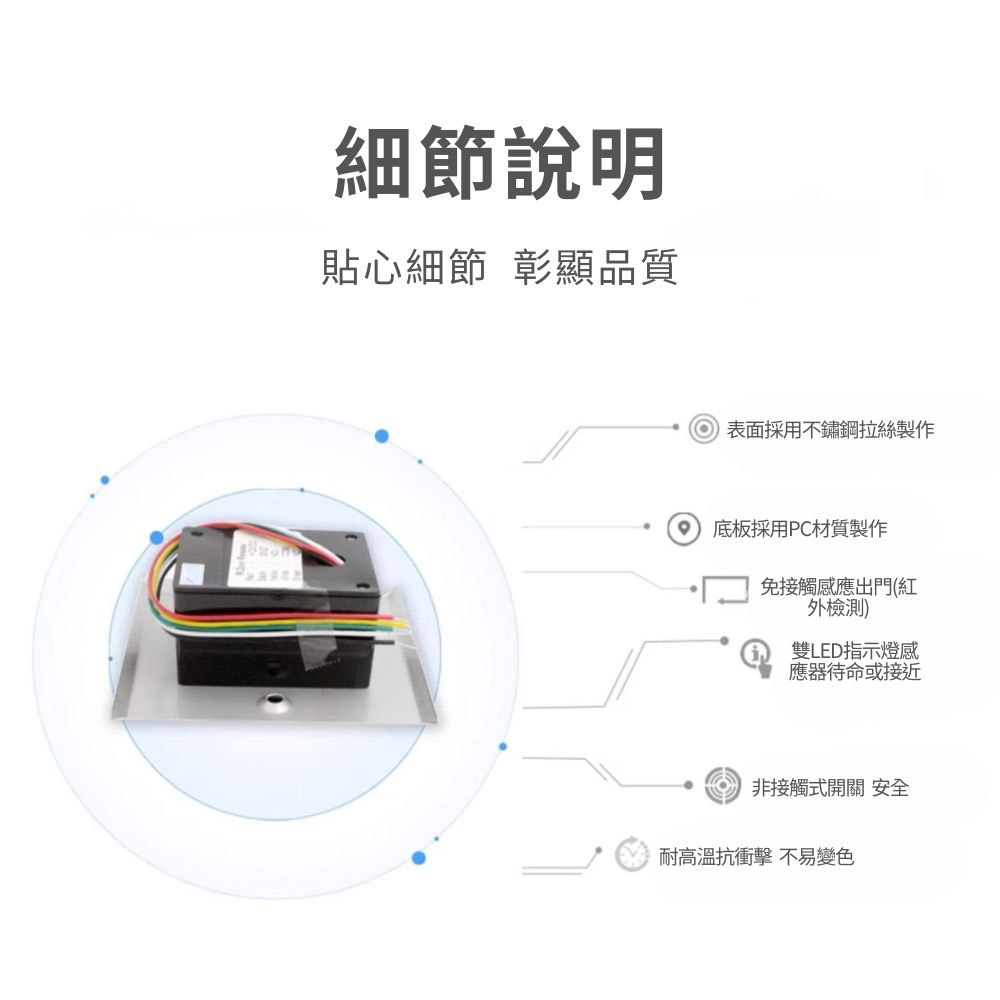 Infrared sensor access control hand gesture, , large