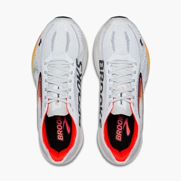 Brooks Hyperion Max 2 女 慢跑鞋 運動 路跑 推進加速象限 灰 橘黃 [1204231B443], , large