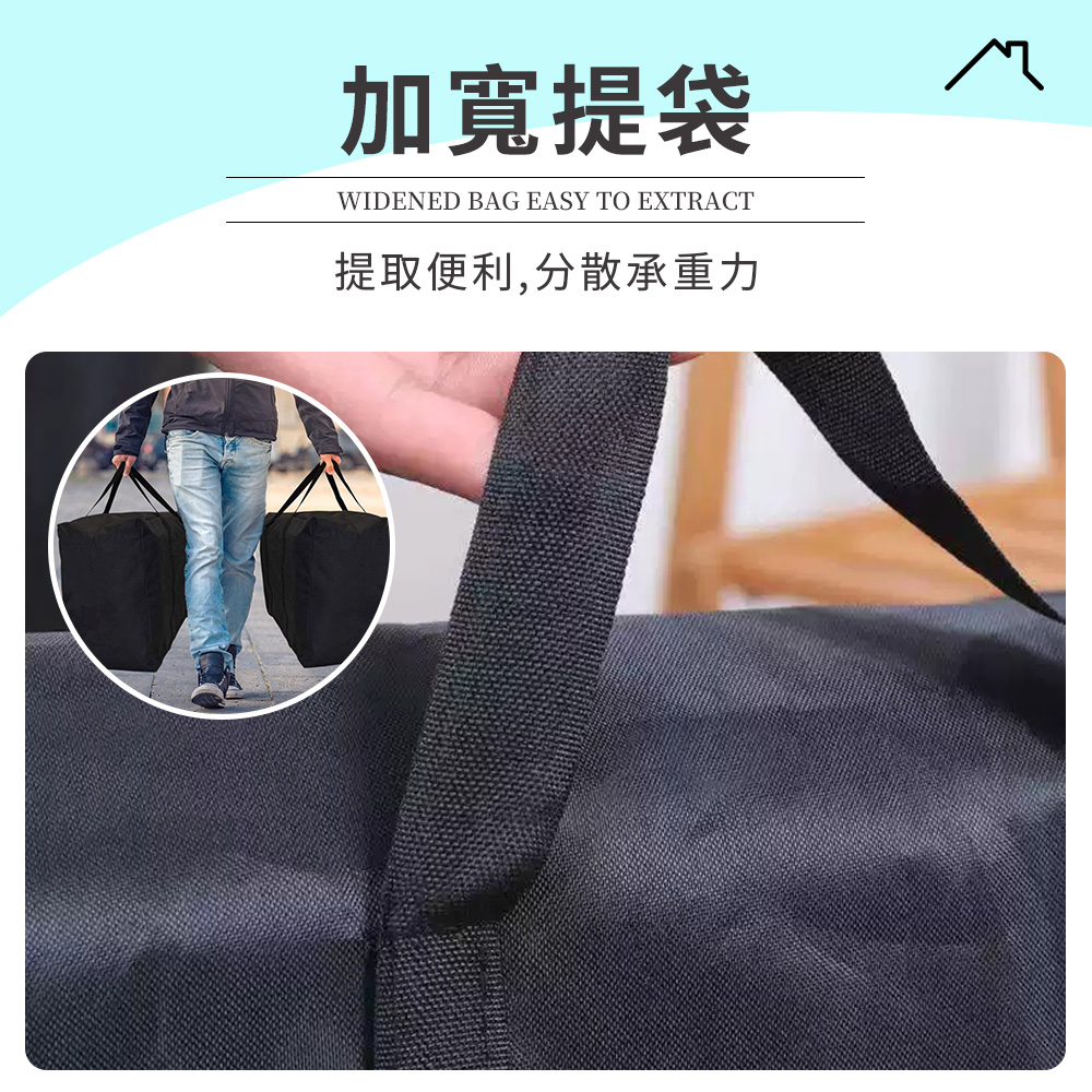 [夢巴黎] 搬家袋 收納袋 超大收納袋 防水搬家袋 行李袋 打包袋 搬家收納袋 多功能收納袋 棉被收納袋 衣物收納袋 旅行袋, , large
