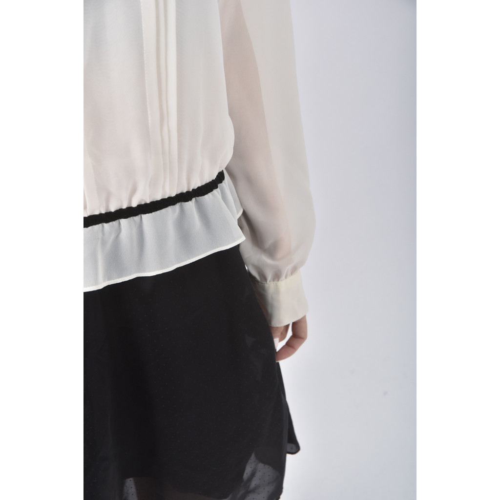 (S) proportion雪紡白色洋裝二手衣, , large