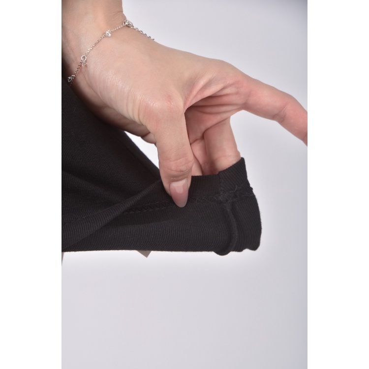 (S) 質感排釦造型黑色短裙二手衣, , large