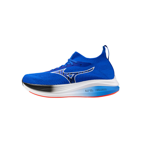 Mizuno Mizuno Neo 男 慢跑鞋 路跑 襪套 緩衝 鴛鴦 藍紅 [J1GC258204], , large