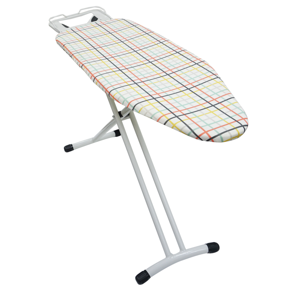 【雙手萬能】36吋七段可調直立透氣式燙衣板 (93cm燙衣板/布面隨機花色/升級加高), , large