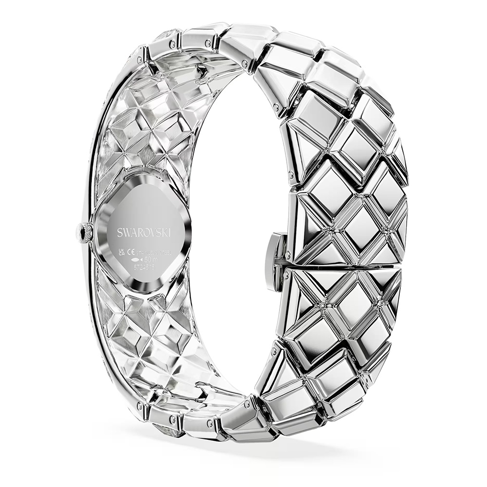 SWAROVSKI 施華洛世奇 Curiosa Bangle 奢華水晶手鐲手錶 女錶-20mm(5724515), , large