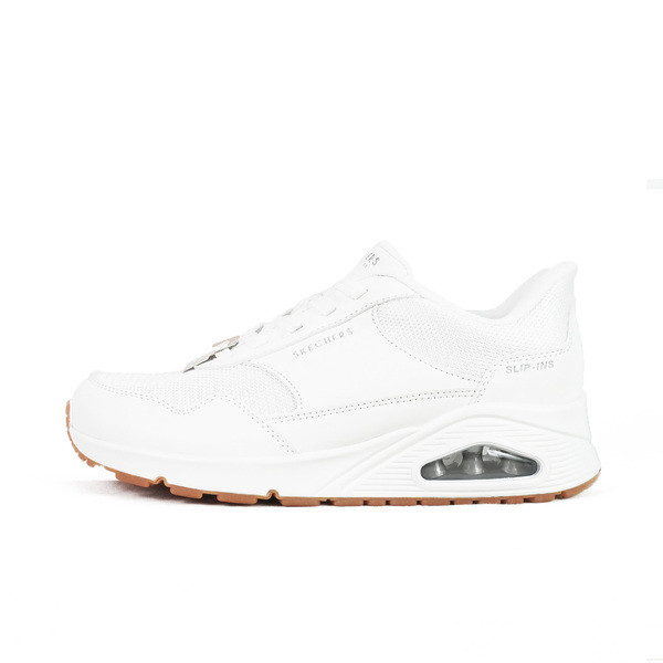 Kixpress-Skechers Uno 女 運動休閒鞋 寬楦 瞬穿 增高 舒適 穿搭 白 [177117WWHT], , large