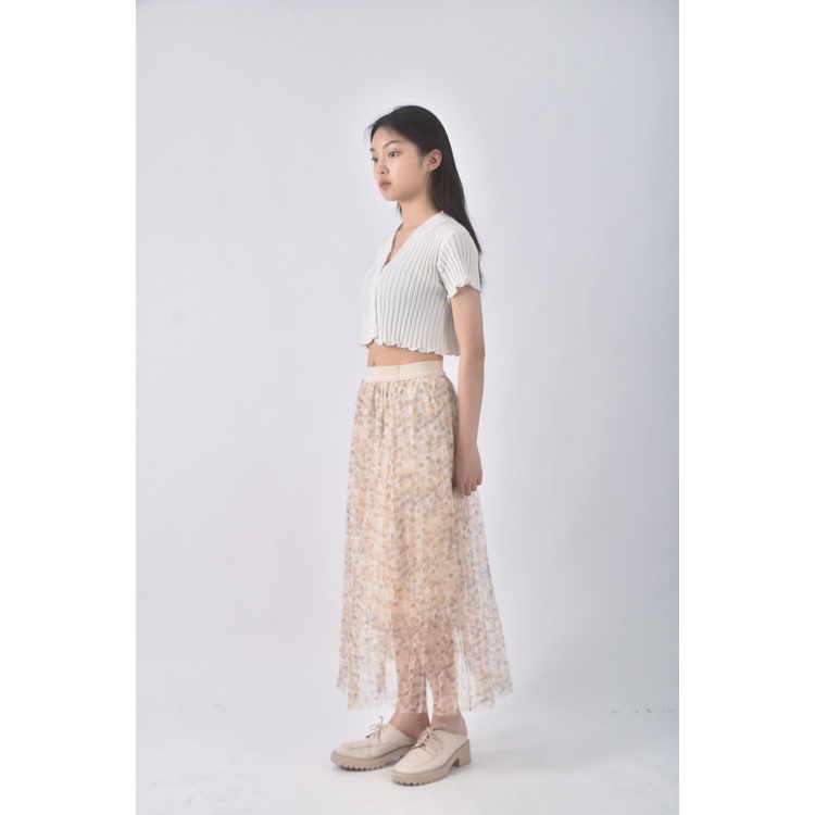 (S) 質感黃色長裙二手衣, , large