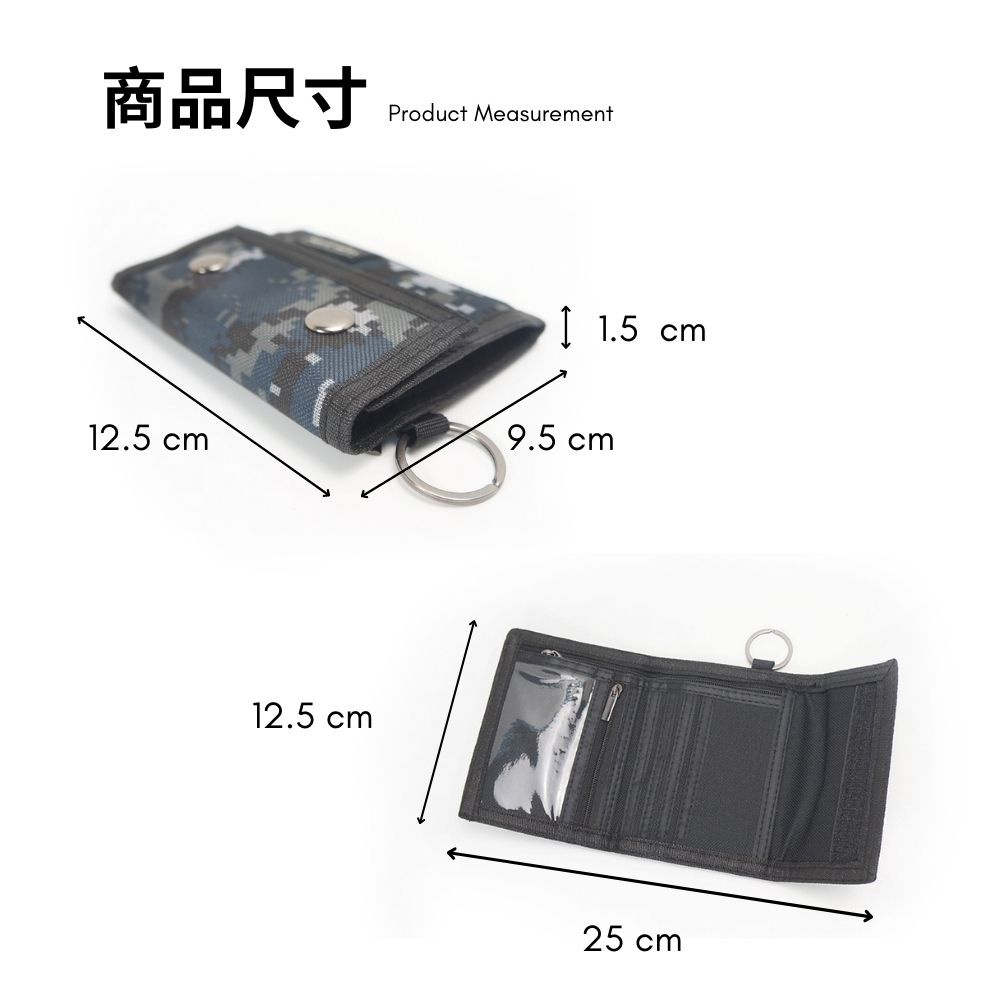 【YUNJOIN】Hijab tri-fold short clip, , large