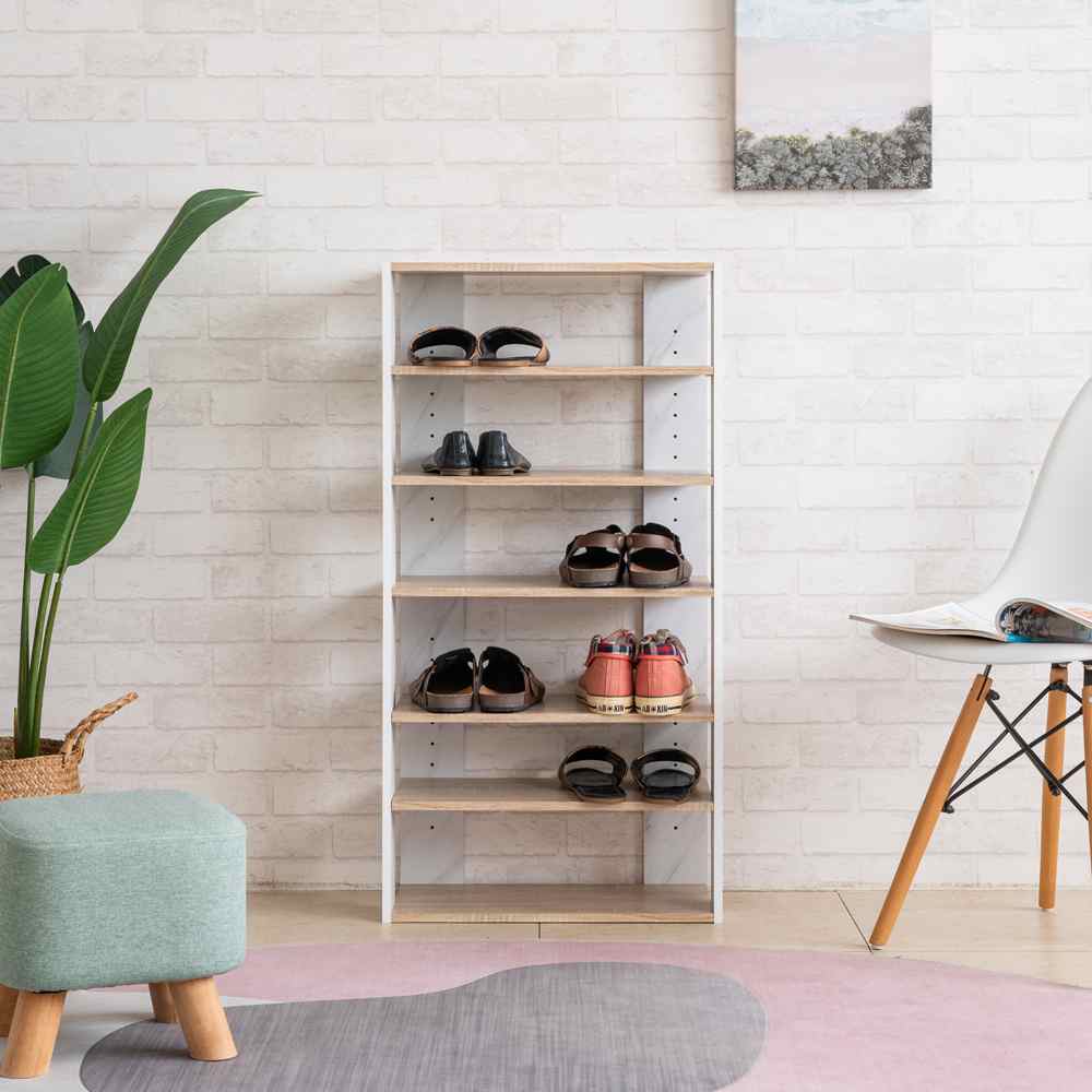 Korean seven-layer shoe rack, , large