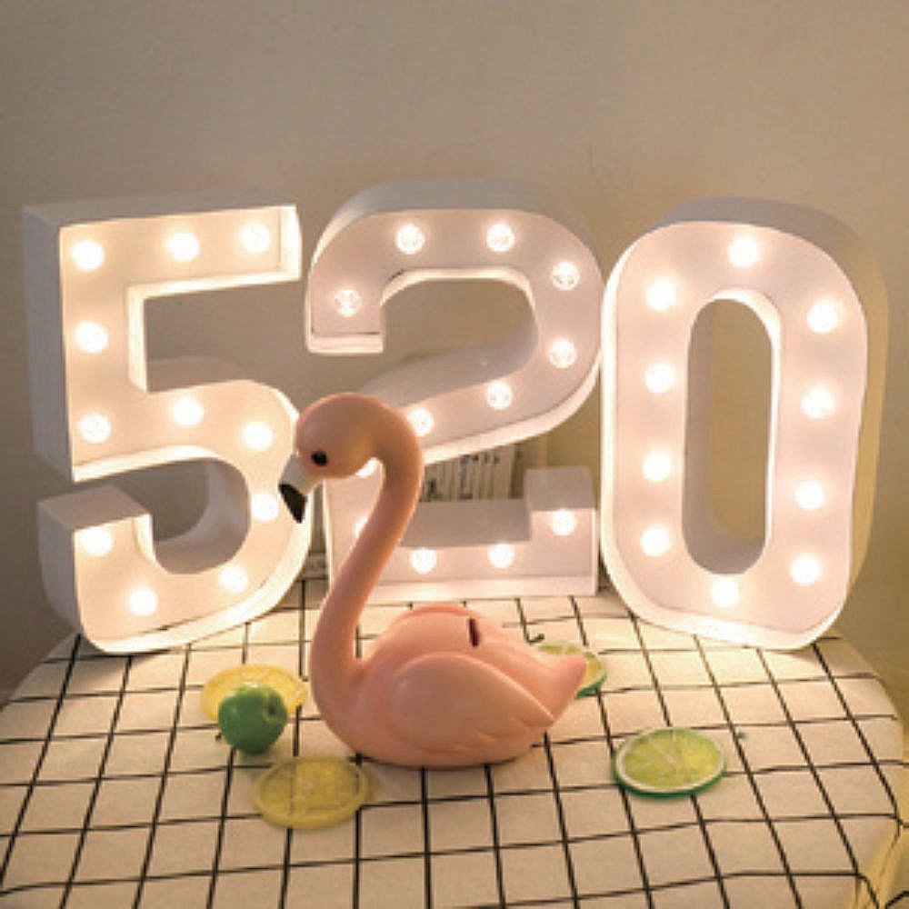 驛森町文創LED數字燈520, , large