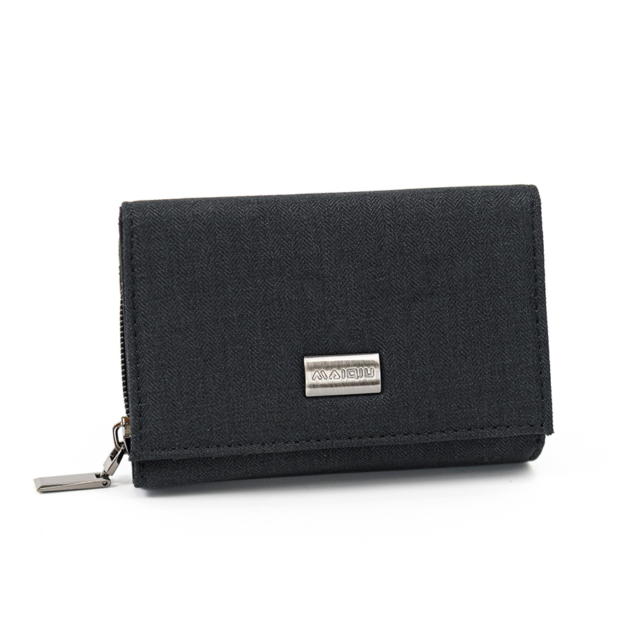 【MQ】Yamagata Fine Herringbone Zipper Short Clip