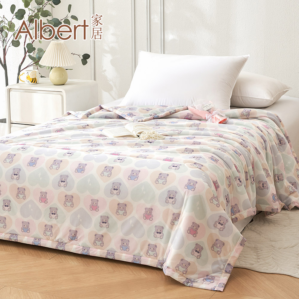 【Albert bedding】Cooling Quilt_print, , large