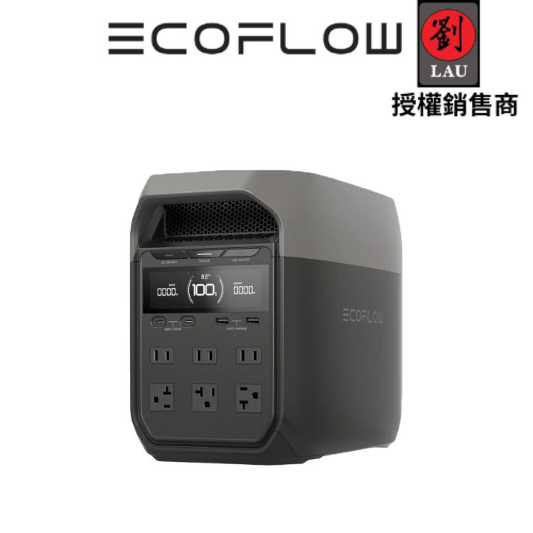 EcoFlow Delta 3 Portable Power Station  (Get a FREE Carrying Bag with Purchase), , large