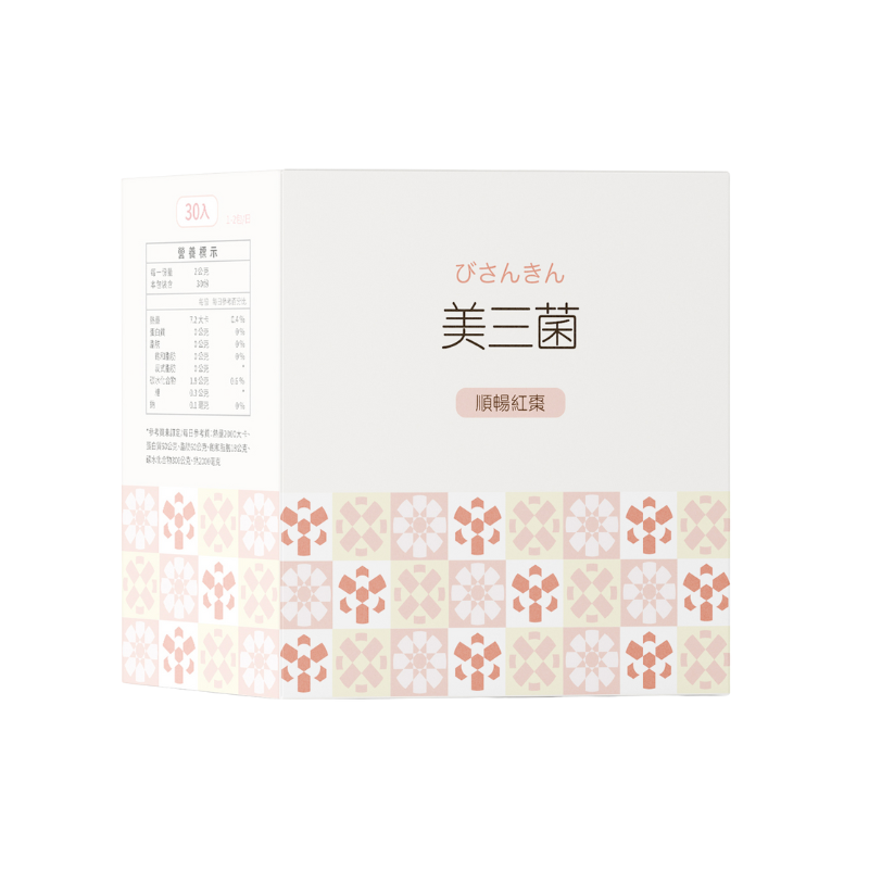 【美三菌】 順暢紅棗亮顏煥采組｜加贈 7 入｜市售唯一 3 菌種益生菌 × 家樂福限定組, , large