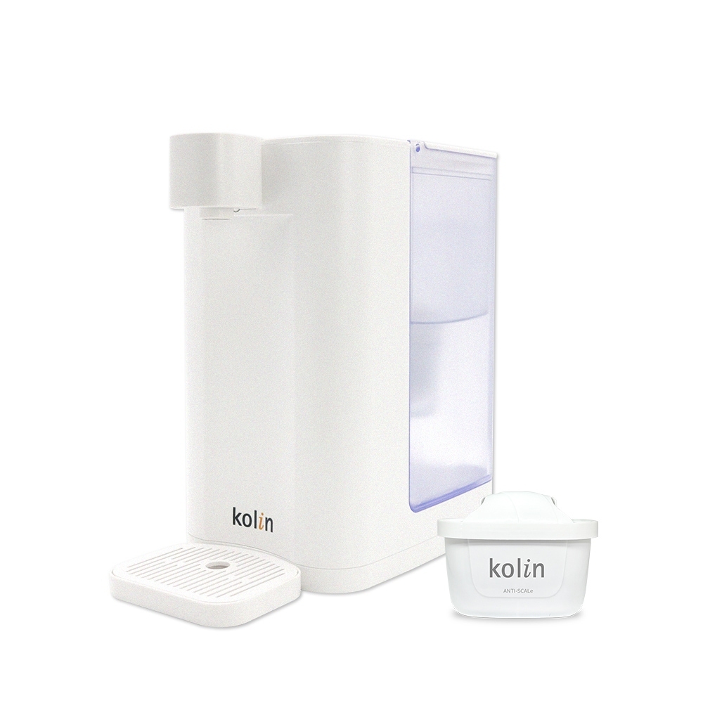 Kolin 歌林 3L UVC滅菌瞬熱開飲機+五重濾芯1入(強效去水垢/共2芯), , large