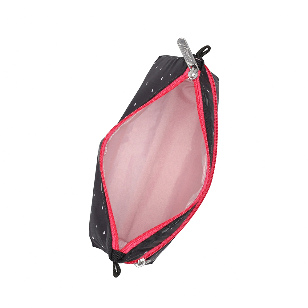 Lesportsac Cosmetic Clutch 雙層拉鍊化妝包 收納袋 盥洗包 女包(俏皮圓點), , large