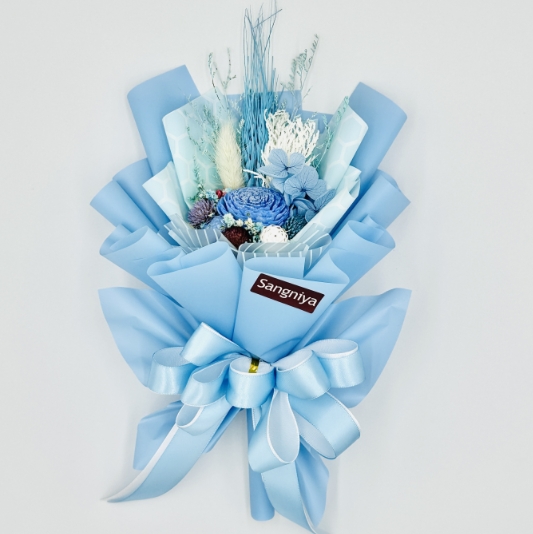 Dried flower bouquet, , large