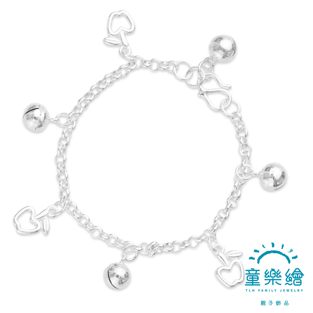 【童樂繪金飾】兒童純銀手鍊 果然平安 (彌月銀飾 滿月禮 寶寶足銀), , large