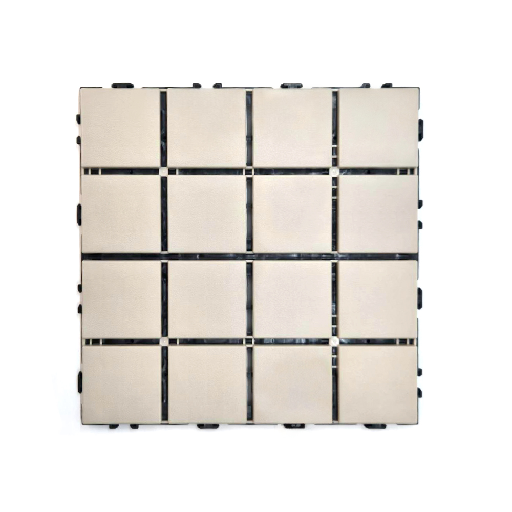 【怪獸】B+ 日式磚格防水拼接地板 單入 (30x30cm) -天藍, , large