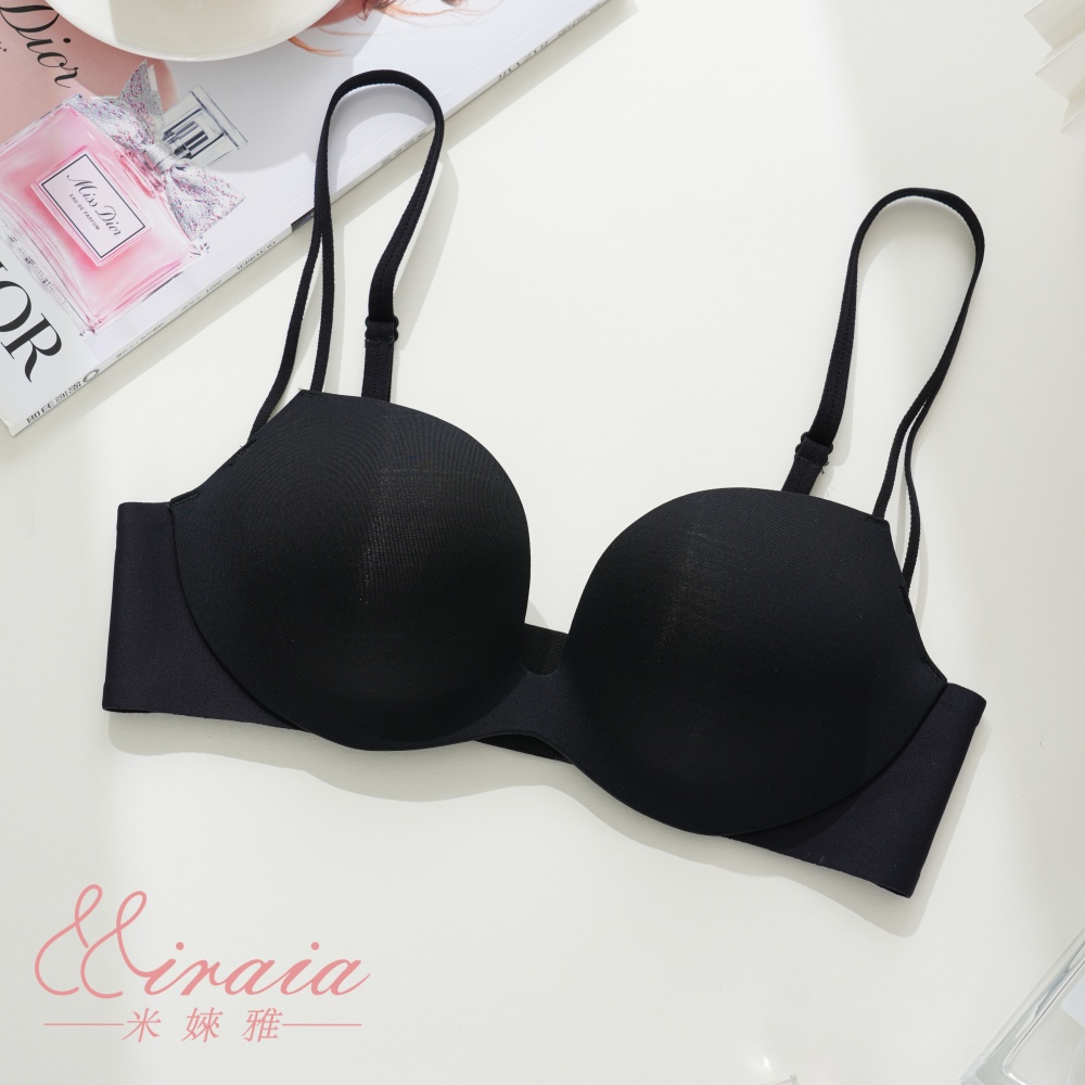 [Miraia米婡雅]圓球杯零著感無痕內衣(軟鋼圈內衣、24HR無感、集中聚攏), , large