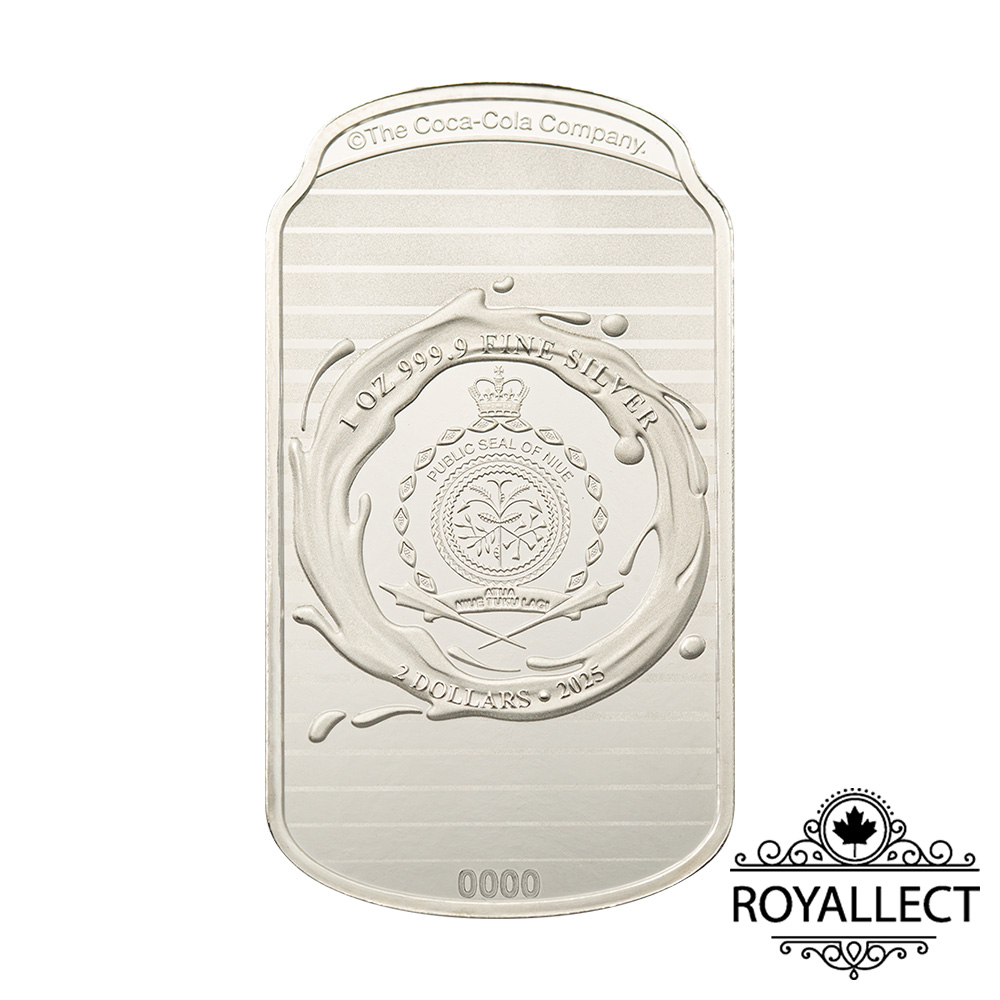 [皇家典藏] 2025紐埃-櫻桃味可口可樂-40週年紀念-1盎司銀幣, , large