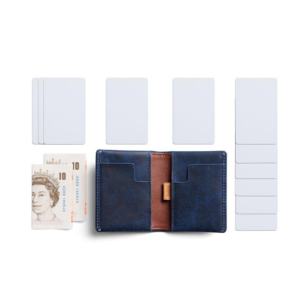 |快速出貨|Bellroy Slim Sleeve 超薄錢包 皮夾 卡夾 名片-藍, , large