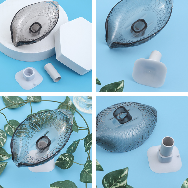 米諾諾吸盤排水皂架-3入, , large