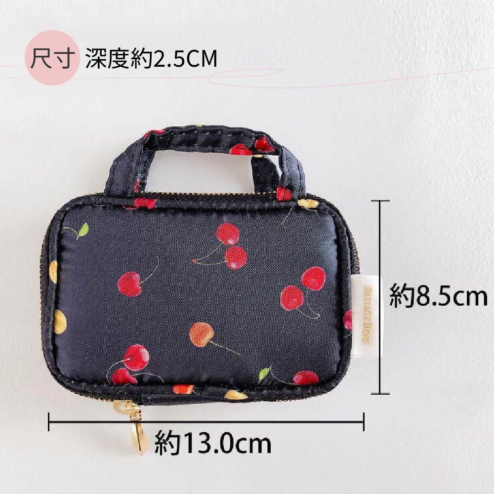 日本製 【Passage Bois】櫻桃 首飾化妝包, , large