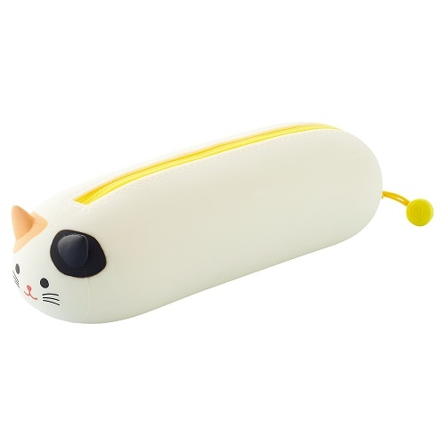 日本LIHIT A-7781 矽膠橫式筆筒/鉛筆盒(多款)海豹, , large