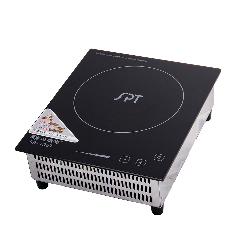 SPT 尚朋堂 商業用 220V/110V變頻觸控電磁爐 SR-100T, , large