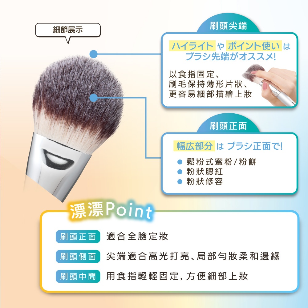【千康購物網】Rosy Rosa 全效漂漂刷-粉狀專用, , large