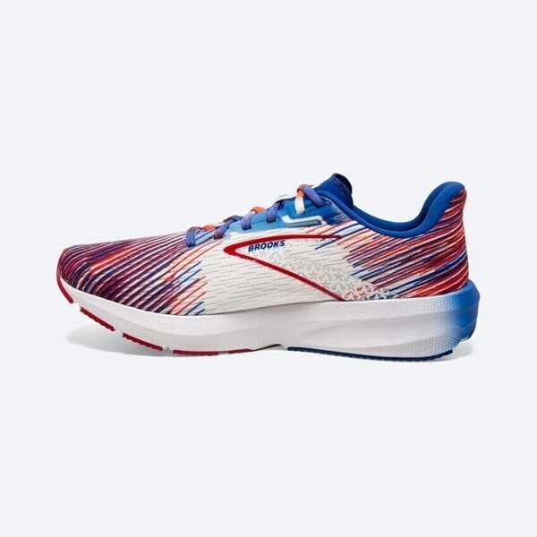 Brooks Launch 10 Run USA 女 競速跑鞋 美國限定款 發射系列 白藍紅 [1203981B154], , large